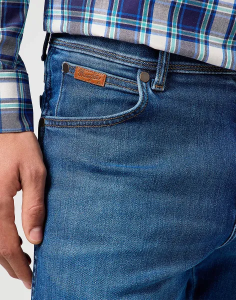 WRANGLER Pánske džínsy  TEXAS VERDANT TONE 112364455 Veľkosť: 32/34