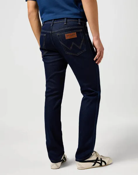 WRANGLER Pánske džínsy  TEXAS SLIM MOONLIGHT RINSE 112362474 Veľkosť: 34/34