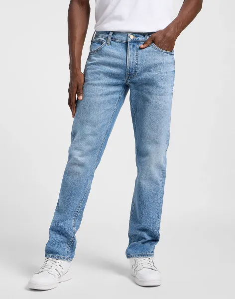 LEE Pánske džínsy  DAREN ZIP FLY HORIZON BLUE 112367189 Veľkosť: 33/32