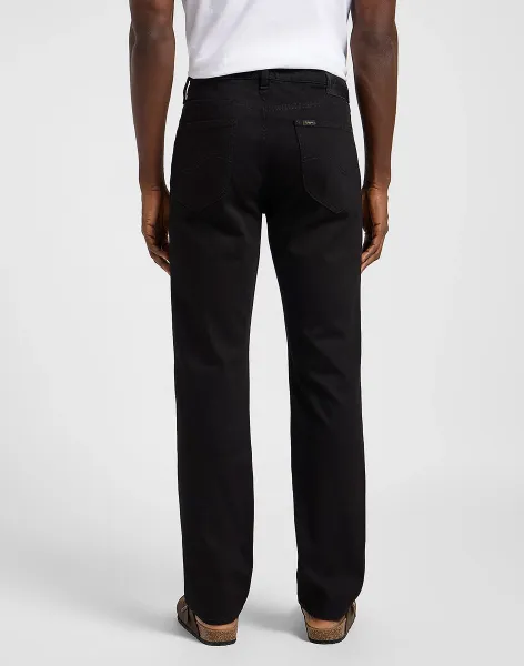 LEE Pánske džínsy  WEST CLEAN BLACK 112361073 Veľkosť: 34/30