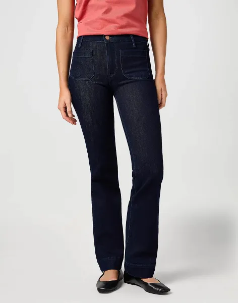 WRANGLER Dámske džínsy  FLARE SOFT MOONLIGHT 112362668 Veľkosť: 30/32