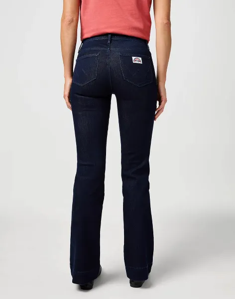 WRANGLER Dámske džínsy  FLARE SOFT MOONLIGHT 112362668 Veľkosť: 30/32