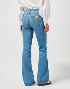 WRANGLER Dámske džínsy  FLARE VELVET SKY 112362360 Veľkosť: 33/32