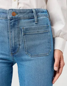 WRANGLER Dámske džínsy  FLARE VELVET SKY 112362360 Veľkosť: 33/32