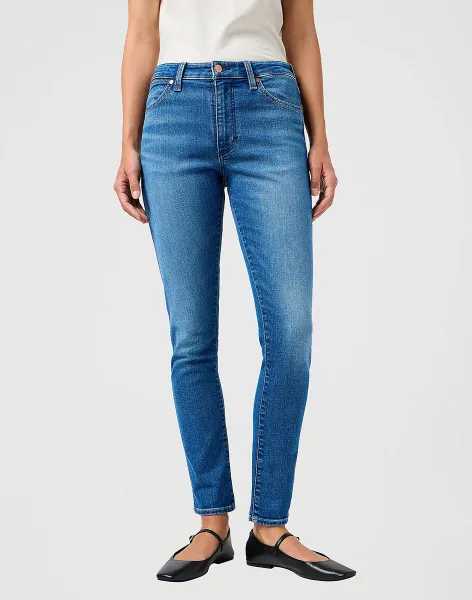 WRANGLER Dámske džínsy  SIENNA REBEL BLUE 112362641 Veľkosť: 29/30