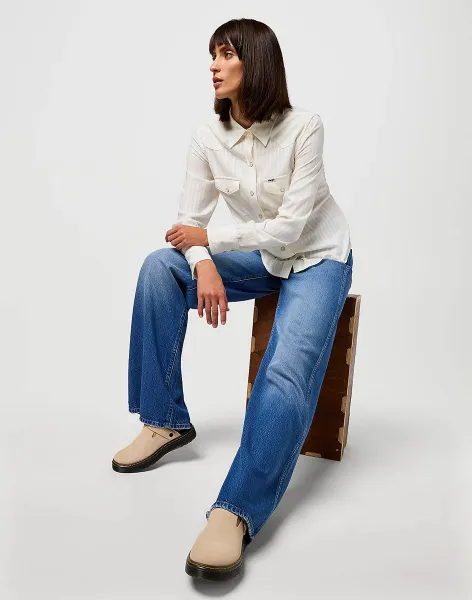 WRANGLER Dámske džínsy  WORLD WIDE PROMISES KEPT 112352301 Veľkosť: 32/32