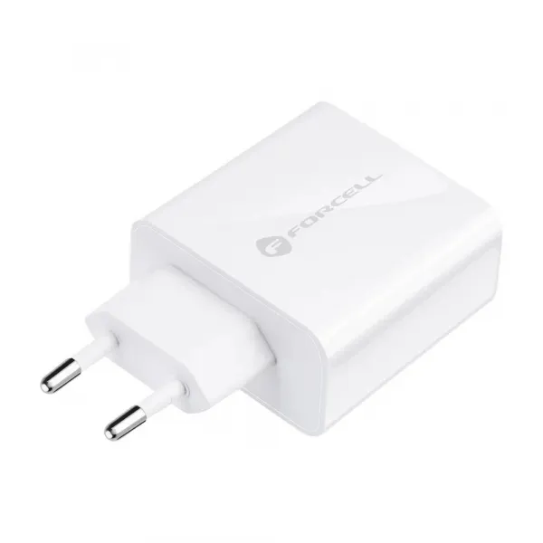 Forcell adaptér s konektorom USB-C, 3A, 45W s funkciou nabíjania PD a QC 4.0