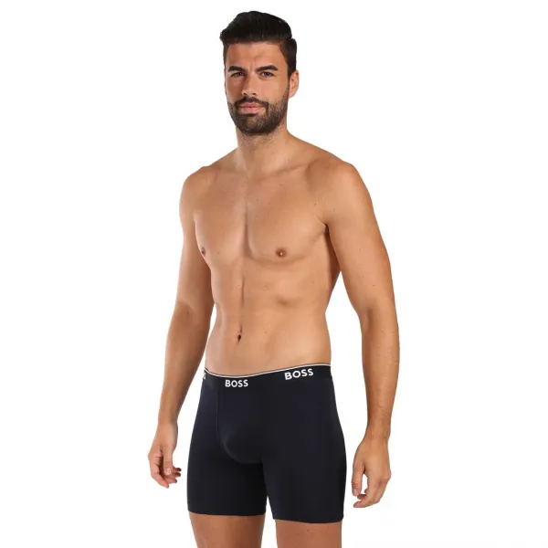 3PACK pánske boxerky BOSS viacfarebné (50538142 989) M, trenky