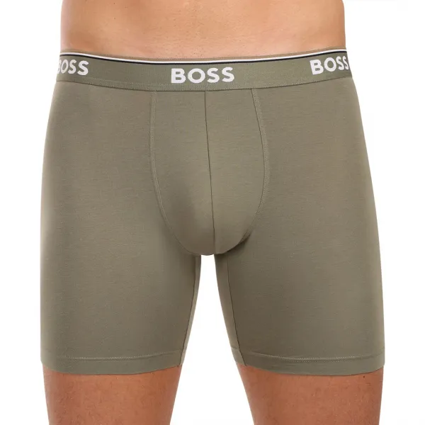 3PACK pánske boxerky BOSS viacfarebné (50538142 989) M, trenky