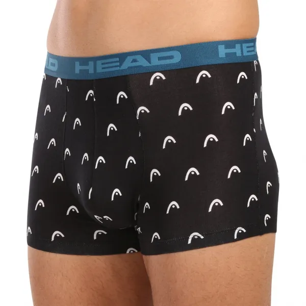 2PACK pánske boxerky HEAD čierné (701232014 001) M, trenky