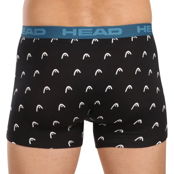 2PACK pánske boxerky HEAD čierné (701232014 001) M, trenky