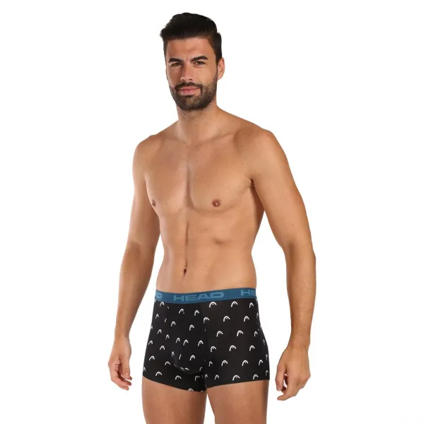 2PACK pánske boxerky HEAD čierné (701232014 001) M, trenky