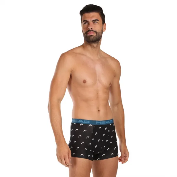 2PACK pánske boxerky HEAD čierné (701232014 001) M, trenky