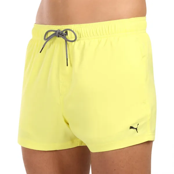 Pánske plavky Puma žlté (100000029 041) M