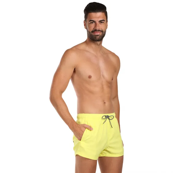 Pánske plavky Puma žlté (100000029 041) M