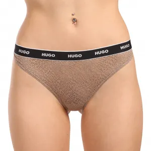 3PACK dámska tangá HUGO viacfarebné (50535265 960) M