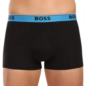 3PACK pánske boxerky BOSS čierné (50531684 983) M, trenky
