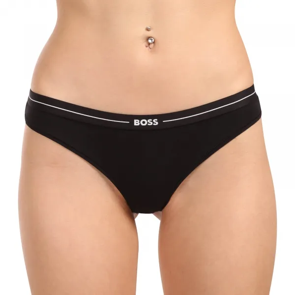 3PACK dámske tangá BOSS viacfarebné (50510030 962) M