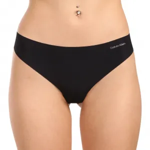3PACK dámske tangá Calvin Klein bezšvová viacfarebná (QD3558E-WAO) M