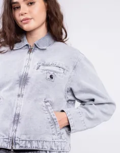 Carhartt WIP Emery Jacket W "Black Chalk Wash" (I035570-00E5F)