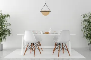TooLight Stropné LED svietidlo Villa hnedé