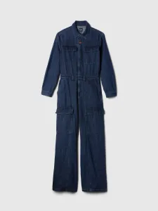 GAP Denim cargo jumpsuit Utility - Women's