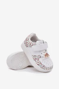Boto Detské sneakersy športová obuv jednorožce biele Thalia