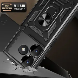 Tech-Protect Camshield kryt na Xiaomi Redmi 13, čierny
