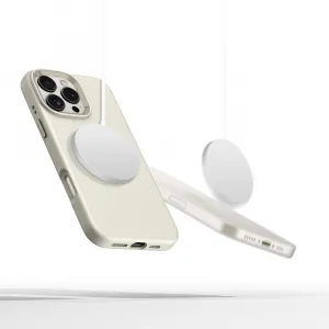 Tech-Protect Silicone Pure MagSafe kryt na iPhone 16 Pro, béžový