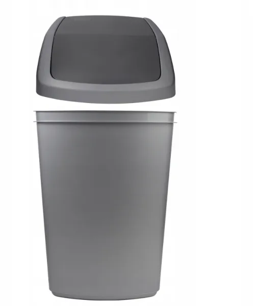 CURVER Odpadkový kôš SWING BIN 15L | sivý