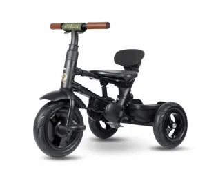 Detská trojkolka Rito Deluxe Rubber olivová