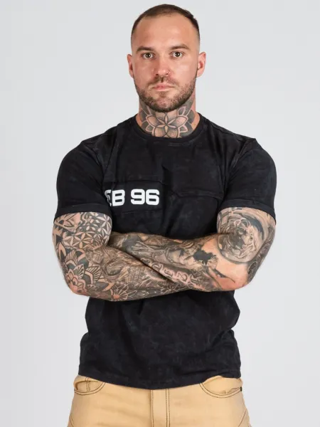 Pánske tričko CIPO & BAXX CT805 BLACK Farba: Čierna, Konfekčná veľkosť: XXL
