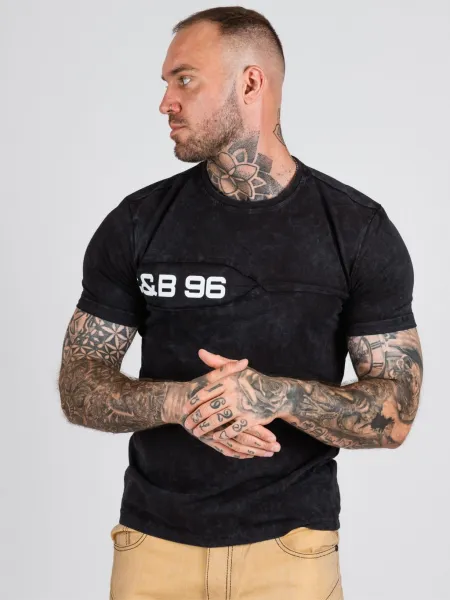 Pánske tričko CIPO & BAXX CT805 BLACK Farba: Čierna, Konfekčná veľkosť: XXL
