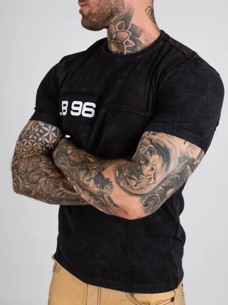 Pánske tričko CIPO & BAXX CT805 BLACK Farba: Čierna, Konfekčná veľkosť: XXL