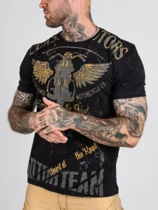 Pánske tričko CIPO & BAXX CT706 BLACK Farba: Čierna, Konfekčná veľkosť: S