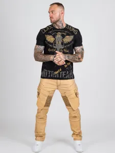 Pánske tričko CIPO & BAXX CT706 BLACK Farba: Čierna, Konfekčná veľkosť: S