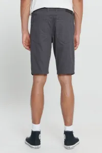 AC&Co / Altınyıldız Classics Men's Anthracite Slim Fit Slim Fit Dobby Dobby 100% Cotton Casual Chino Shorts.