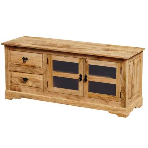 indickynabytok.sk - TV stolík Guru 140x60x45 indický masív mango