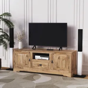 indickynabytok.sk - TV stolík Guru 160x60x45 z mangového dreva
