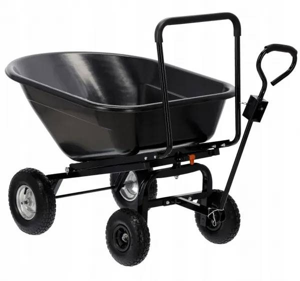Garden Line Zahradní vozík KASKAVAL 160 L černý