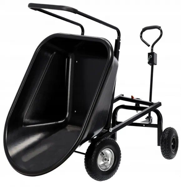 Garden Line Zahradní vozík KASKAVAL 160 L černý