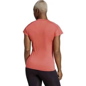 adidas AEROREADY TRAIN ESSENTIALS MINIMAL T-SHIRT Dámske športové tričko, červená, veľkosť