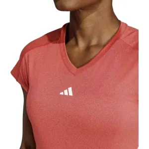 adidas AEROREADY TRAIN ESSENTIALS MINIMAL T-SHIRT Dámske športové tričko, červená, veľkosť