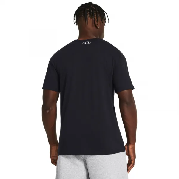 Pánske tričko s krátkym rukávom UNDER ARMOUR UA GL FOUNDATION UPDATE SS-BLK