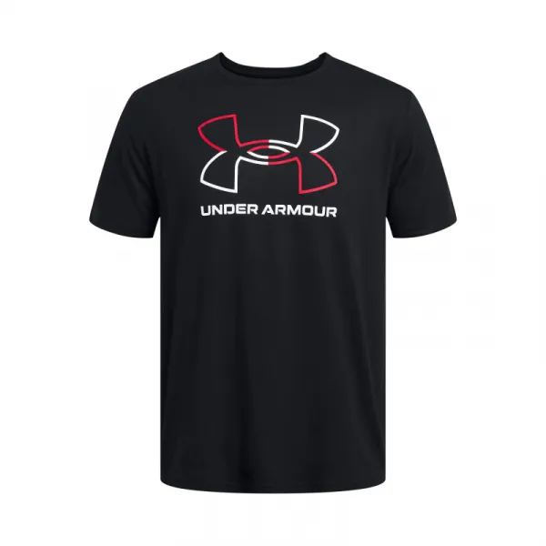 Pánske tričko s krátkym rukávom UNDER ARMOUR UA GL FOUNDATION UPDATE SS-BLK