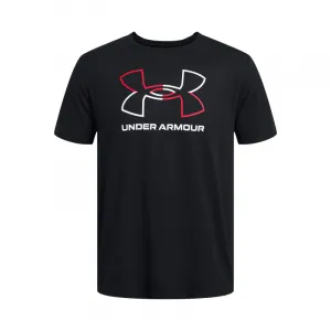 Pánske tričko s krátkym rukávom UNDER ARMOUR UA GL FOUNDATION UPDATE SS-BLK