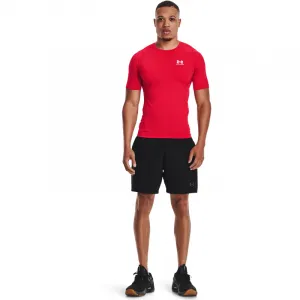 Pánske kompresné tričko s krátkym rukávom UNDER ARMOUR UA HG Armour Comp SS-RED