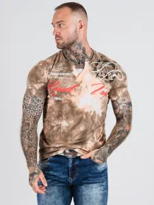 Pánske tričko CIPO & BAXX CT804 BROWN Farba: Hnedá, Konfekčná veľkosť: M
