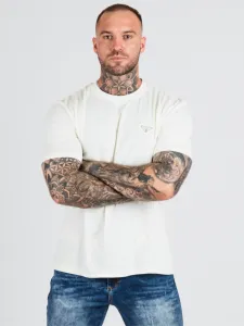 Pánske tričko CIPO & BAXX CT823 ECRU Farba: Biela, Konfekčná veľkosť: M