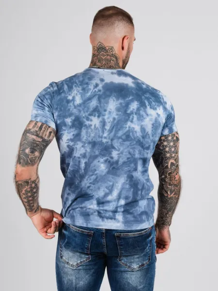 Pánske tričko CIPO & BAXX CT804 BLUE Farba: Modrá, Konfekčná veľkosť: M